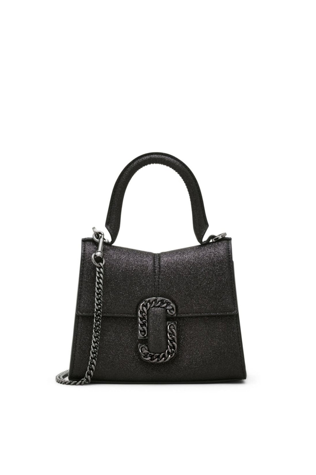 Marc Jacobs-OUTLET-SALE-The Galactic Glitter St Marc Top Handle Bag-ARCHIVIST