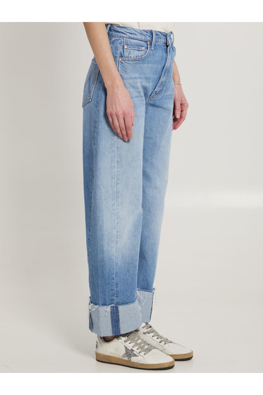 Mother-OUTLET-SALE-The Half-Pipe Ankle Cuff Fray jeans-ARCHIVIST