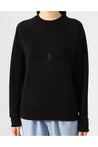 Marc Jacobs-OUTLET-SALE-The Marc Jacobs Rhinestone Logo Sweatshirt-ARCHIVIST