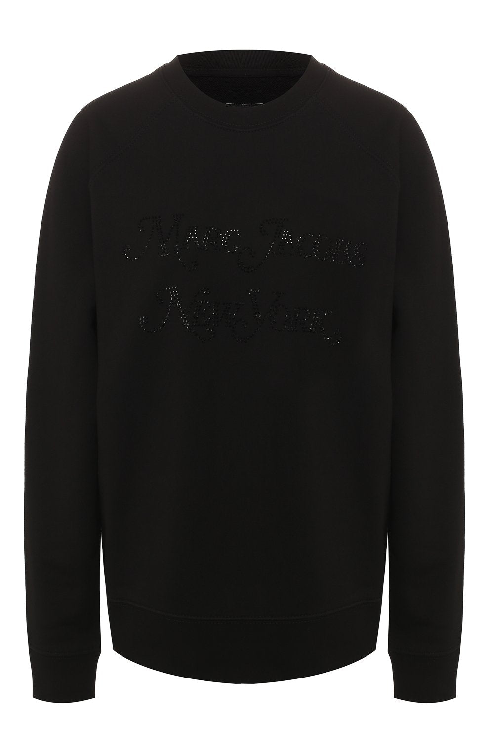 Marc Jacobs-OUTLET-SALE-The Marc Jacobs Rhinestone Logo Sweatshirt-ARCHIVIST