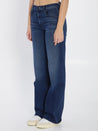 Mother-OUTLET-SALE-The Mid Rise Maven Sneak denim pants-ARCHIVIST
