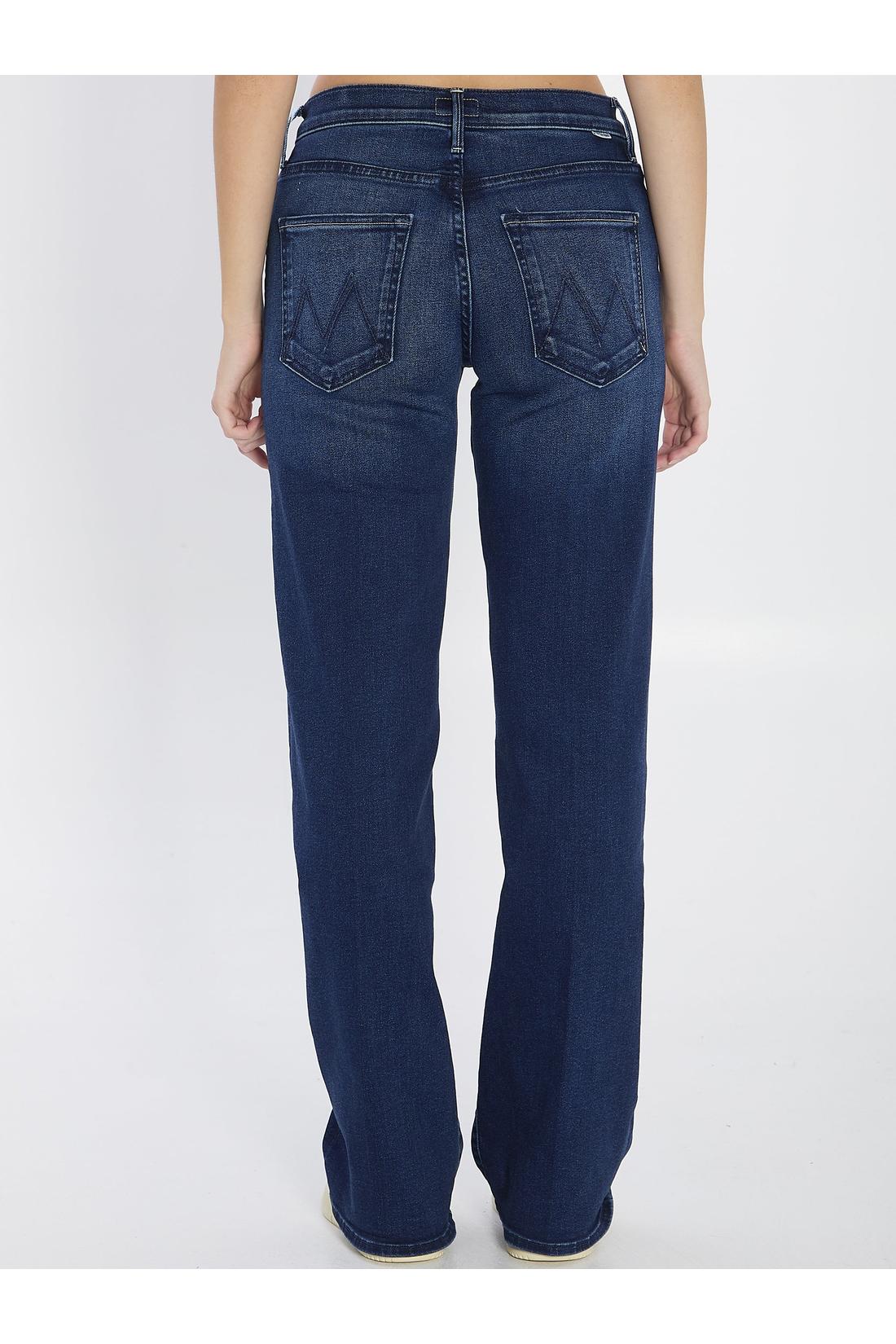 Mother-OUTLET-SALE-The Mid Rise Maven Sneak denim pants-ARCHIVIST