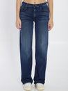 Mother-OUTLET-SALE-The Mid Rise Maven Sneak denim pants-ARCHIVIST