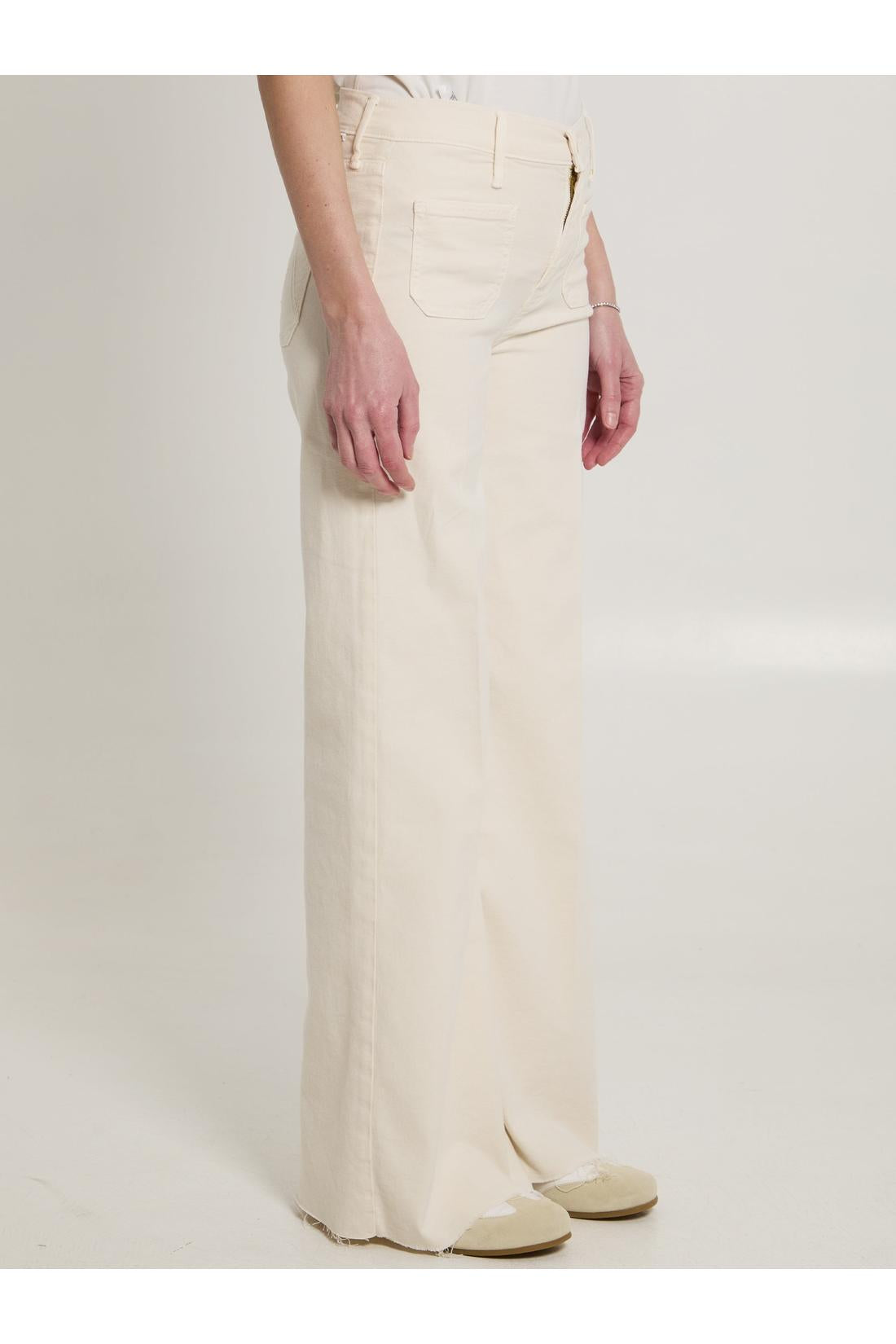 Mother-OUTLET-SALE-The Patch Pocket Twister Fray jeans-ARCHIVIST