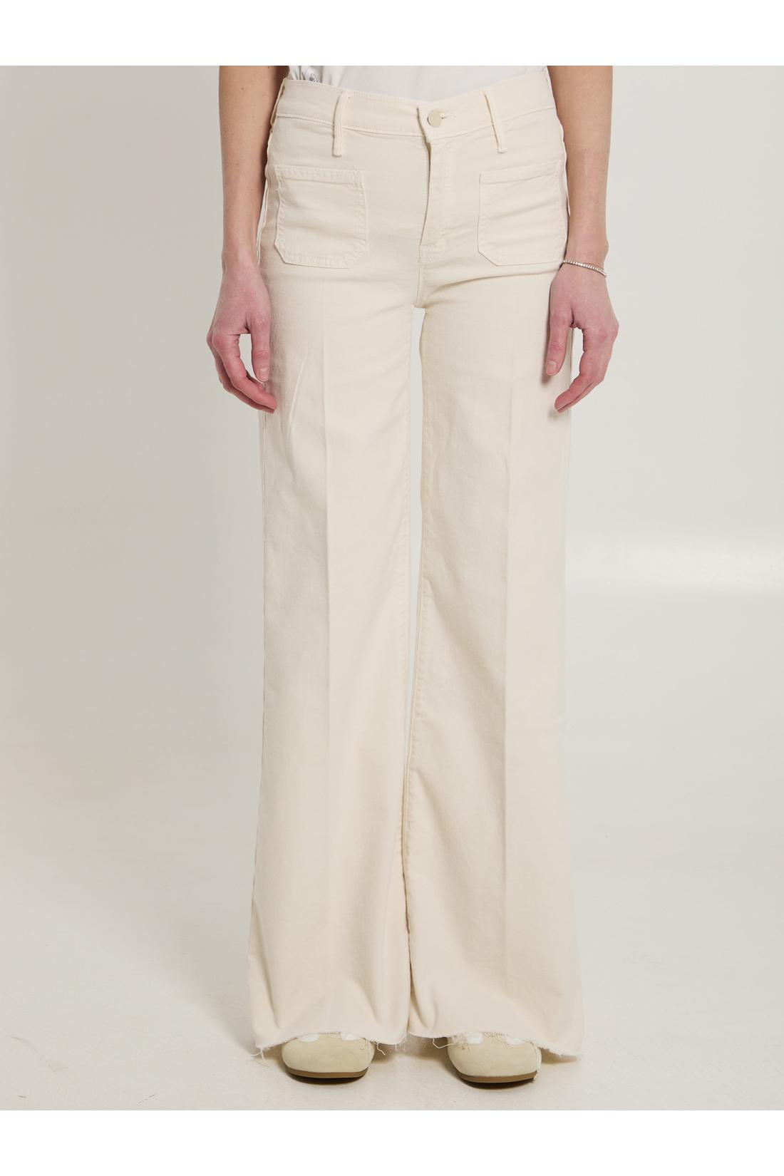 Mother-OUTLET-SALE-The Patch Pocket Twister Fray jeans-ARCHIVIST