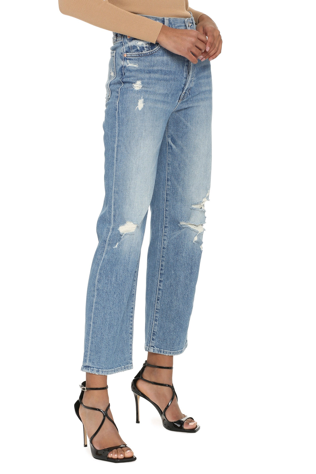 Mother-OUTLET-SALE-The Rambler straight leg jeans-ARCHIVIST