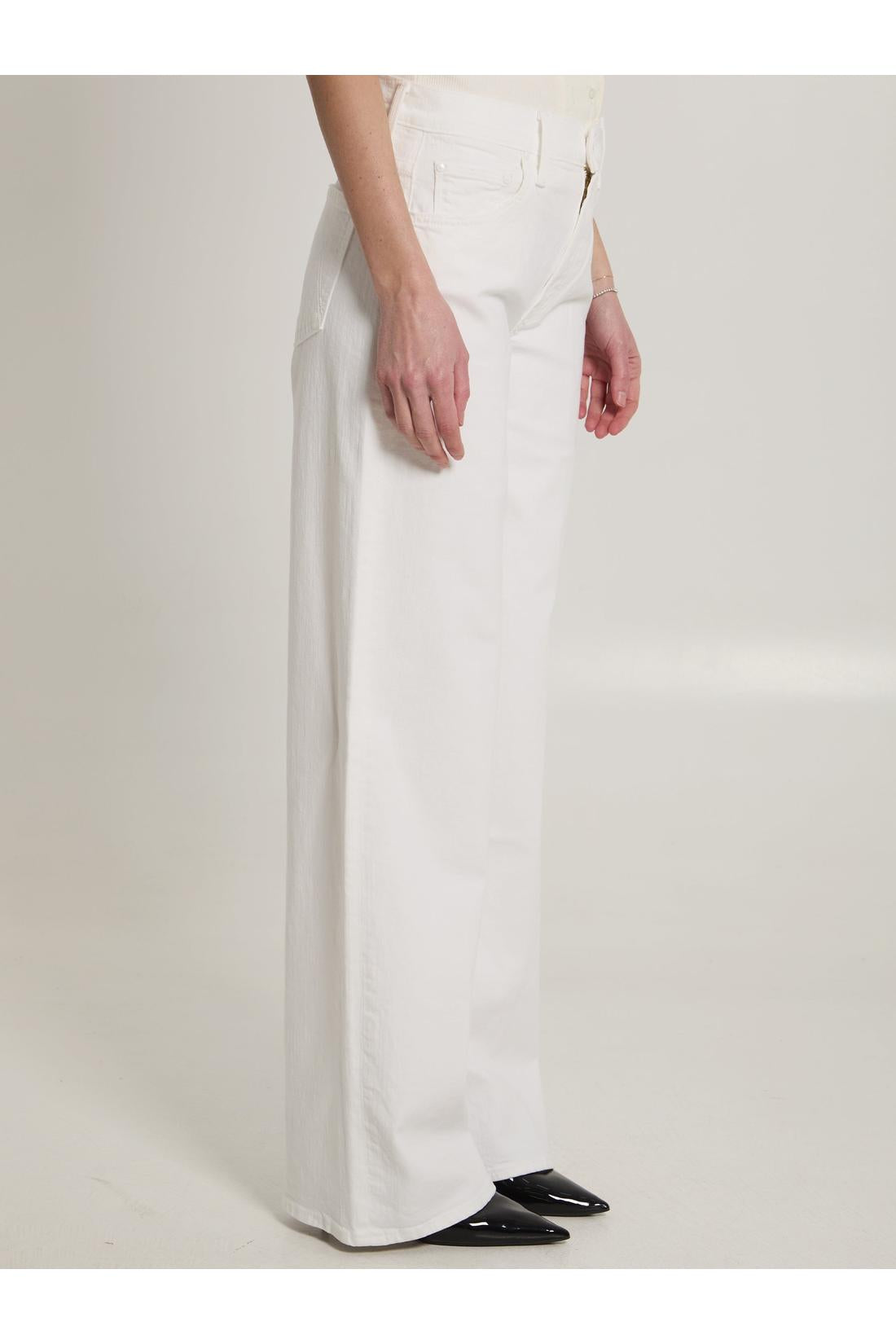 Mother-OUTLET-SALE-The Rerun Zip Sneak jeans-ARCHIVIST