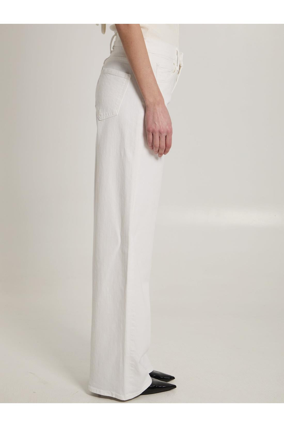 Mother-OUTLET-SALE-The Rerun Zip Sneak jeans-ARCHIVIST