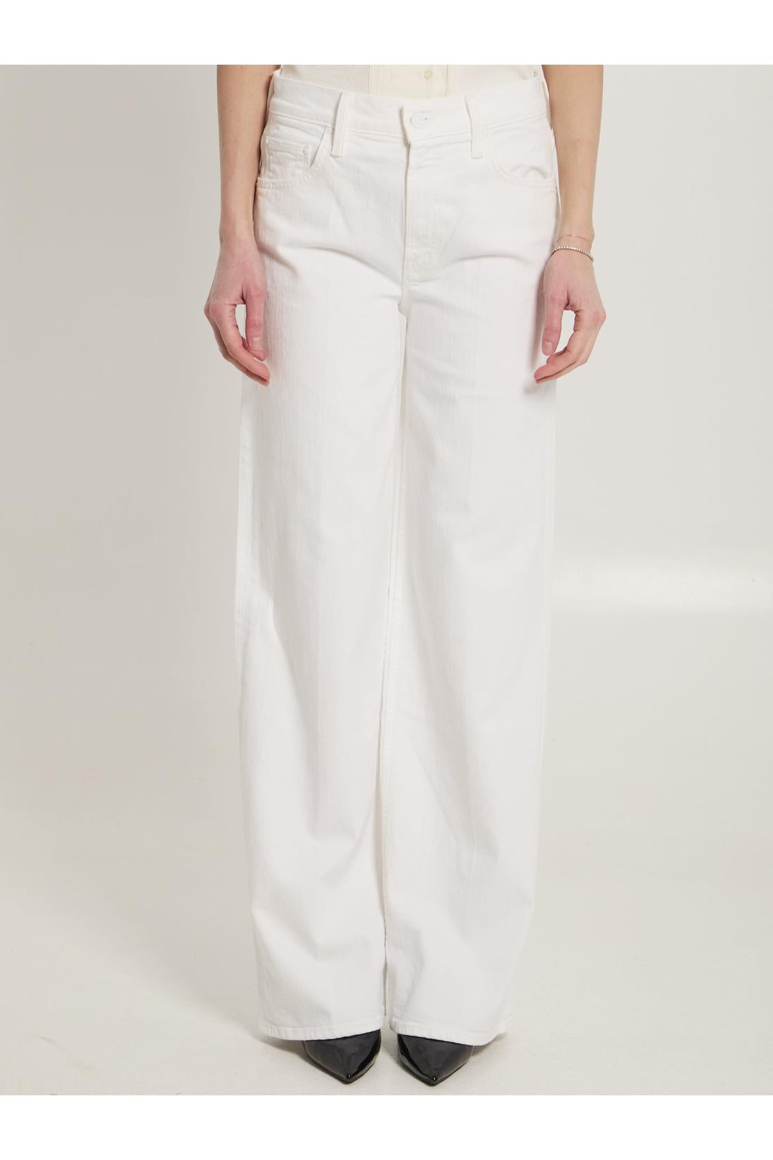 Mother-OUTLET-SALE-The Rerun Zip Sneak jeans-ARCHIVIST