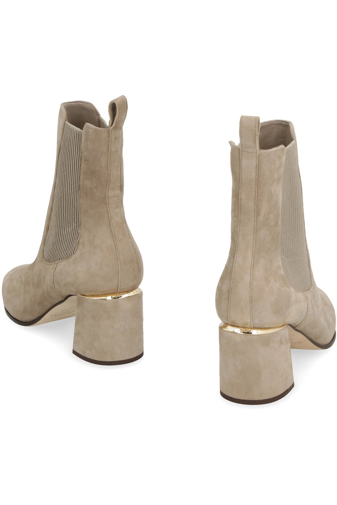 Jimmy Choo-OUTLET-SALE-The Sally 65 Suede Chelsea boots-ARCHIVIST