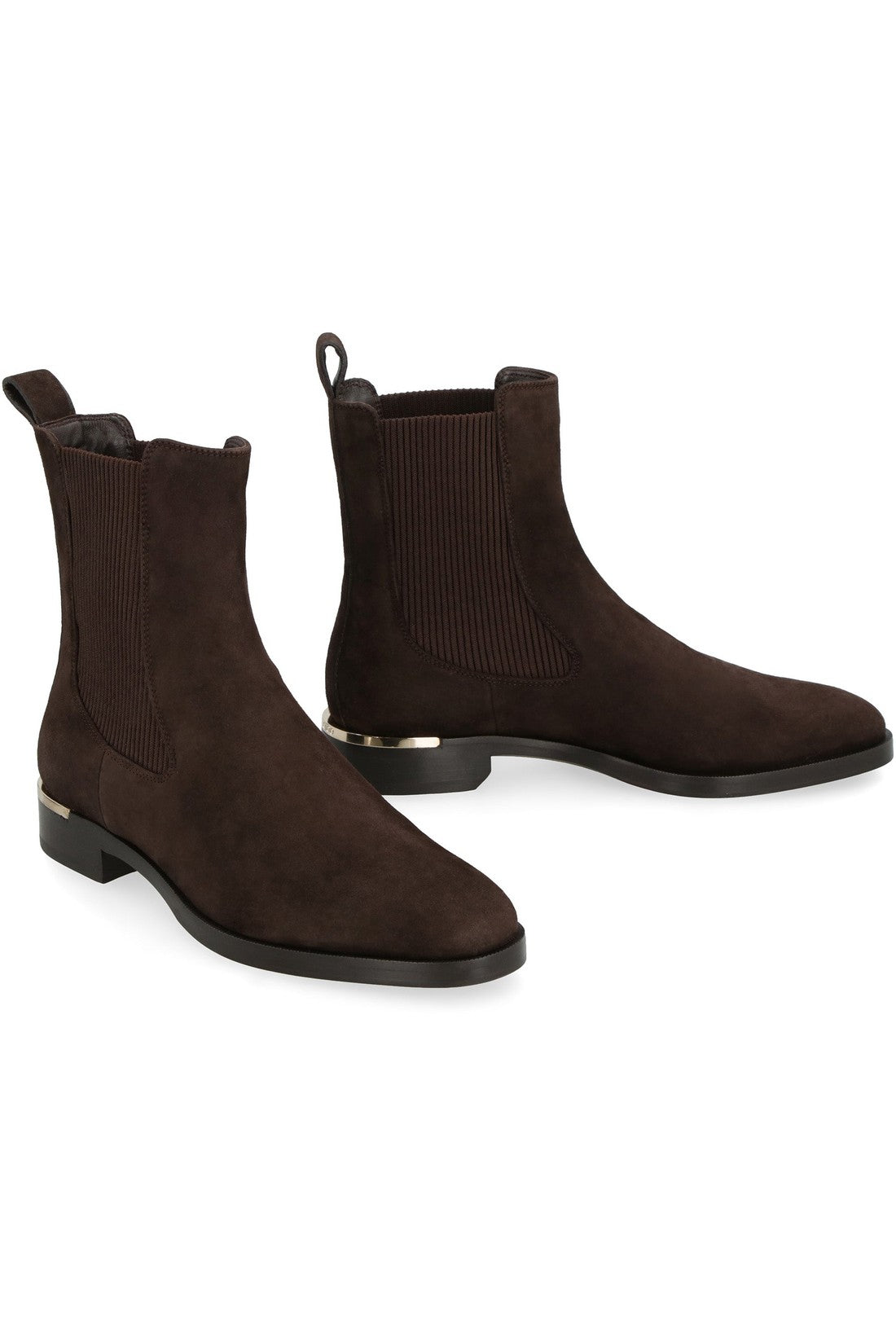 Jimmy Choo-OUTLET-SALE-The Sally suede chelsea boots-ARCHIVIST