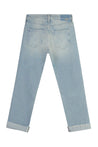 Mother-OUTLET-SALE-The Scrapper Cuff <br /> stretch cotton jeans-ARCHIVIST