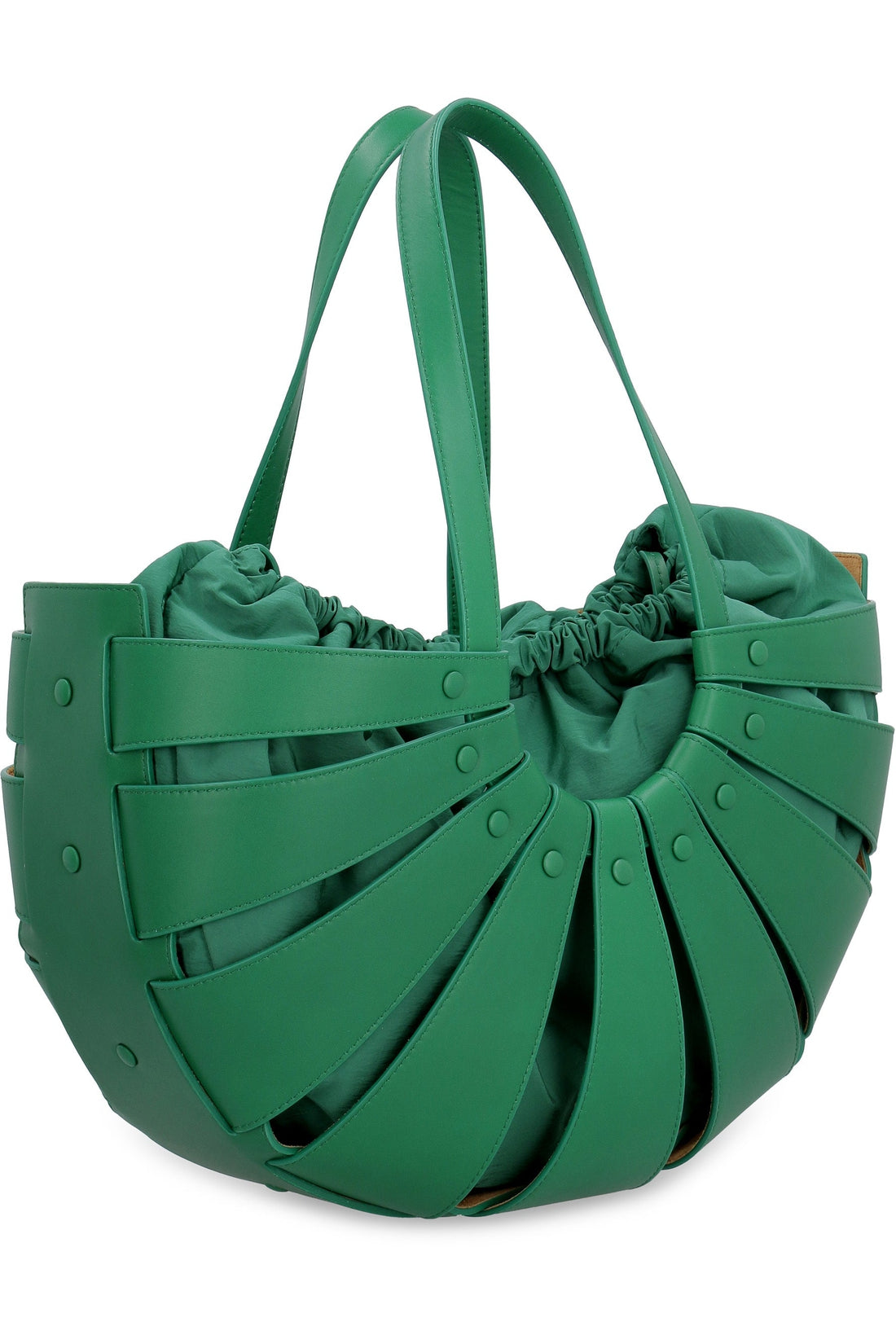 Bottega Veneta-OUTLET-SALE-The Shell leather shoulder bag-ARCHIVIST