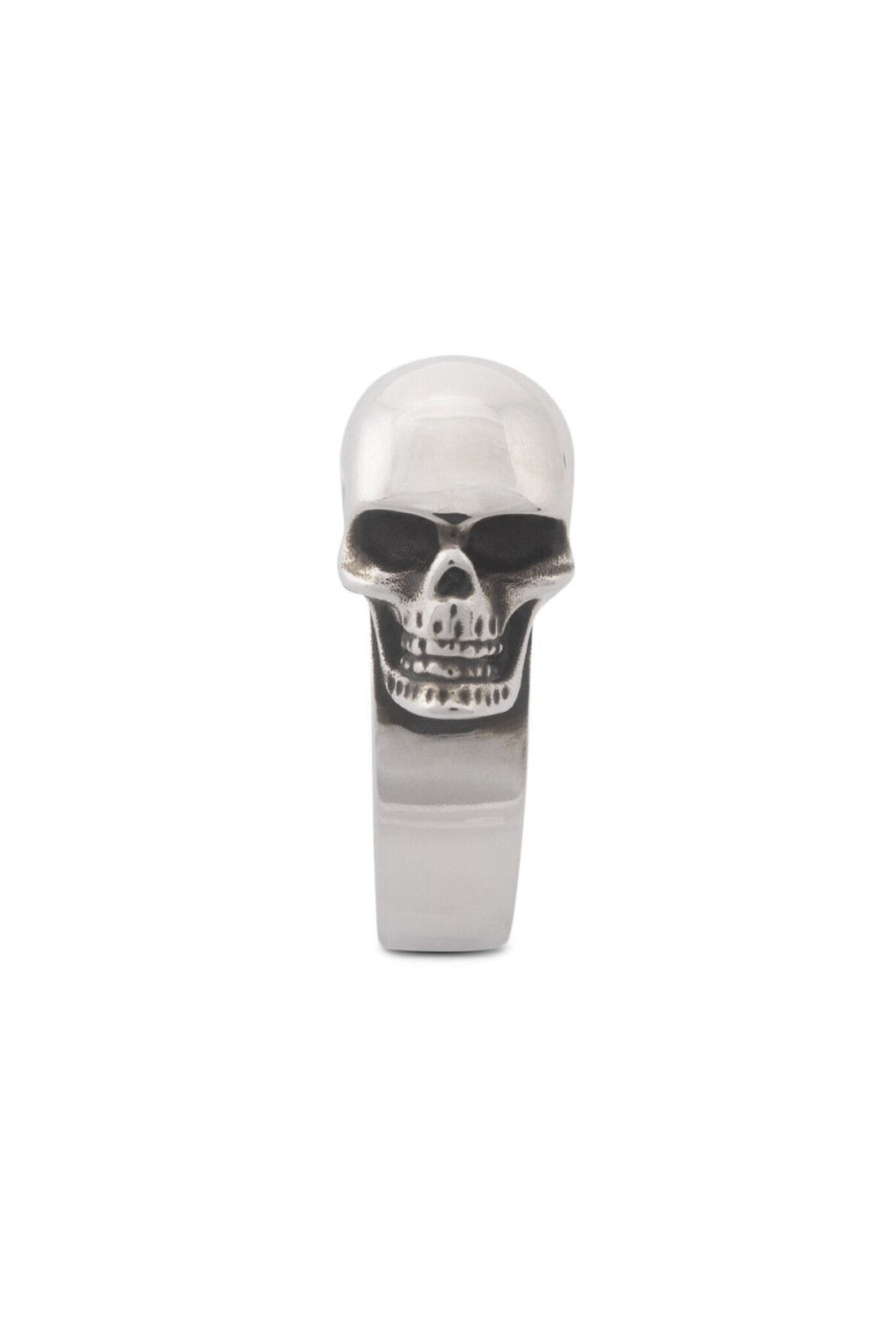 Alexander McQueen-OUTLET-SALE-The Side Skull Logo Ring-ARCHIVIST