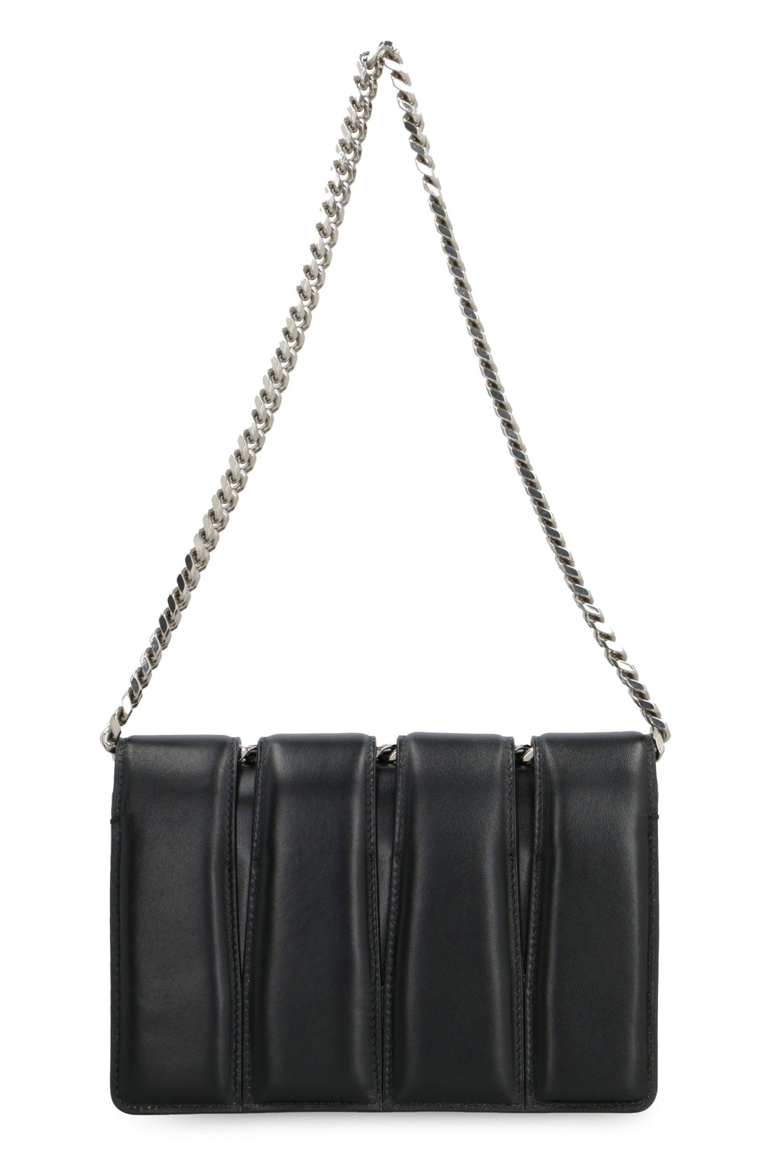 Alexander McQueen-OUTLET-SALE-The Slash leather shoulder bag-ARCHIVIST
