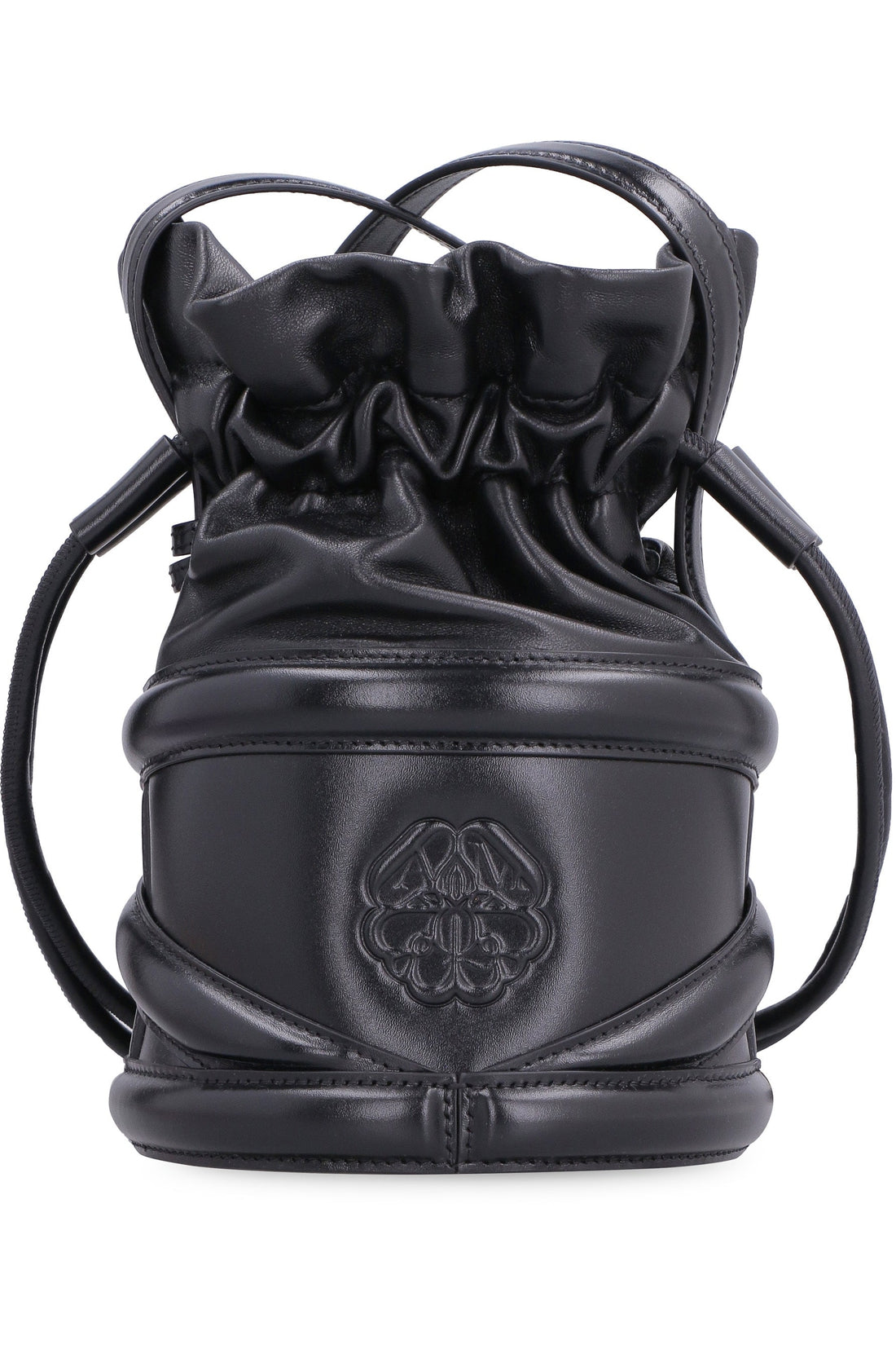 Alexander McQueen-OUTLET-SALE-The Soft Curve leather bucket bag-ARCHIVIST