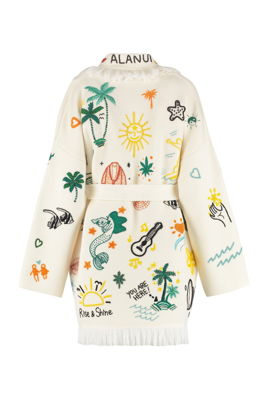 Alanui-OUTLET-SALE-The Sound of the Ocean cardigan-ARCHIVIST