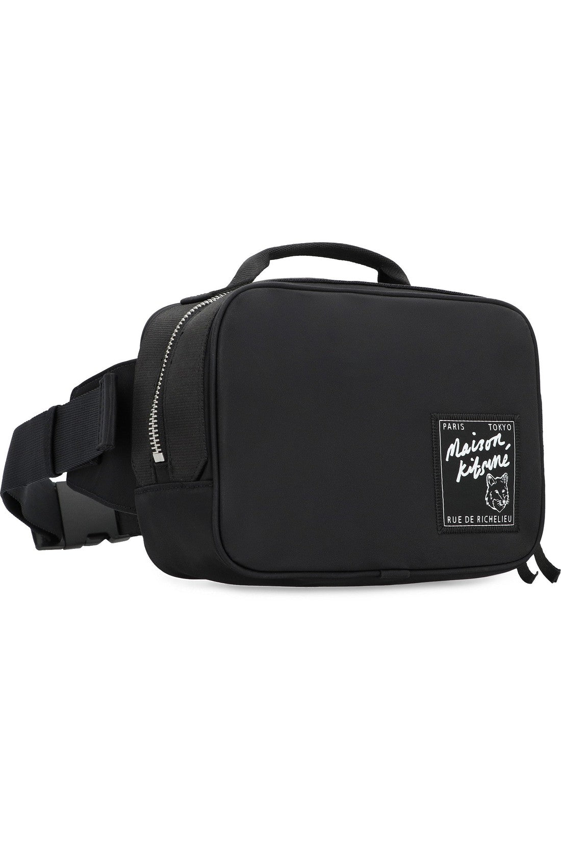 Maison Kitsuné-OUTLET-SALE-The Traveller nylon belt bag-ARCHIVIST