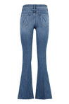 Mother-OUTLET-SALE-The Weekender Fray 5-pocket straight-leg jeans-ARCHIVIST