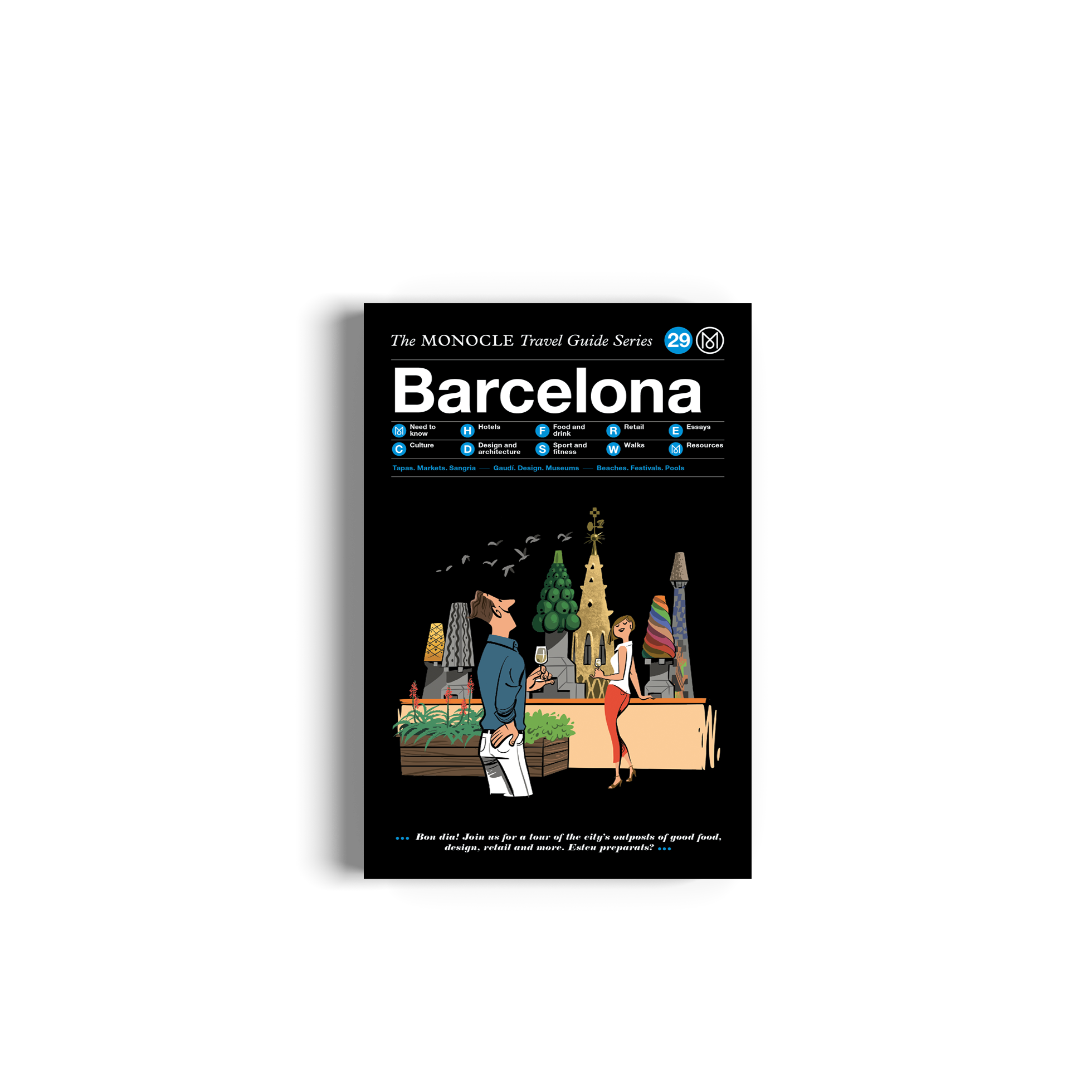 Gestalten Eu Shop-Barcelona: The Monocle Travel Guide Series-Book-Black-Deal-Outlet-by-ARCHIVIST