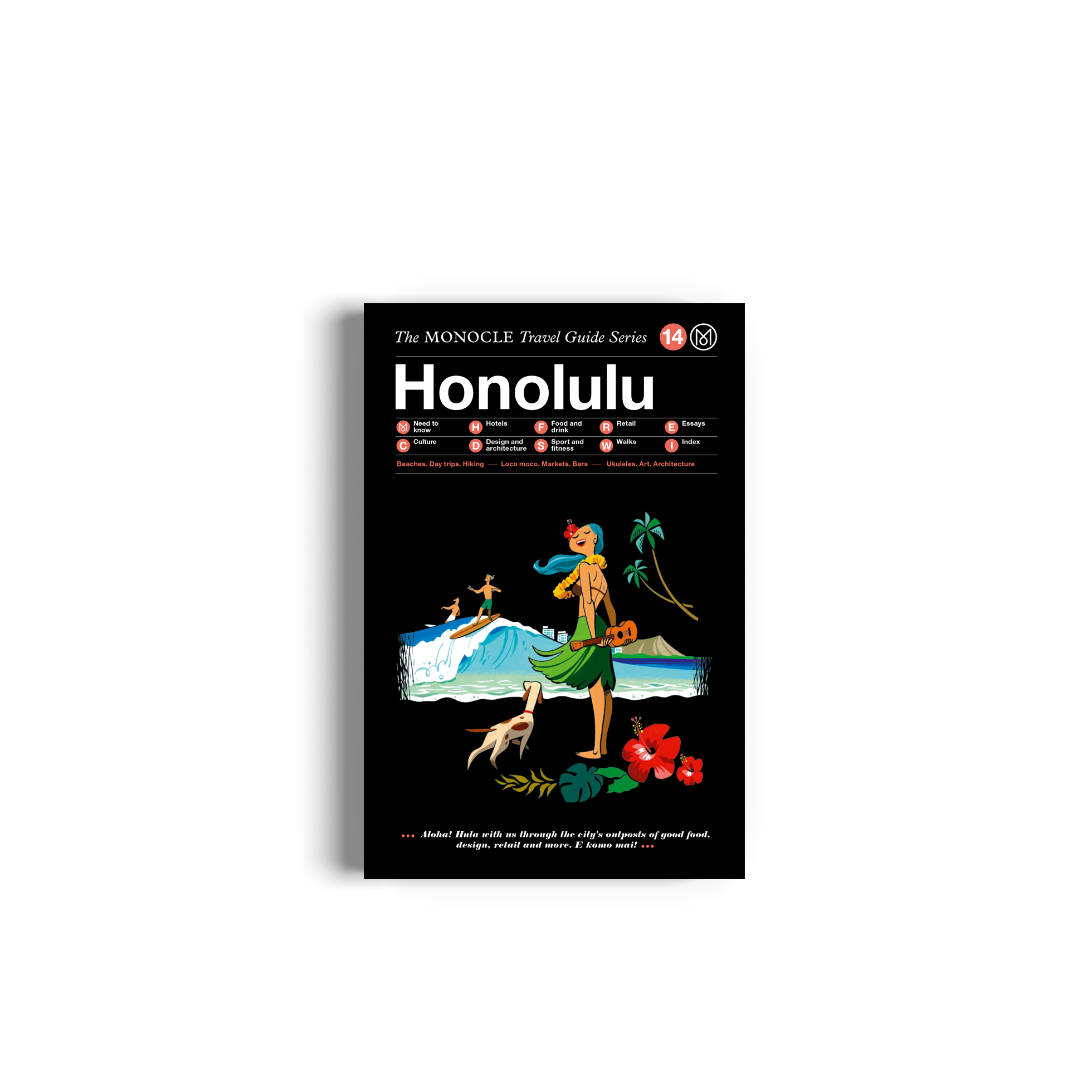 Gestalten Eu Shop-Honolulu: The Monocle Travel Guide Series-Book-Black-Deal-Outlet-by-ARCHIVIST