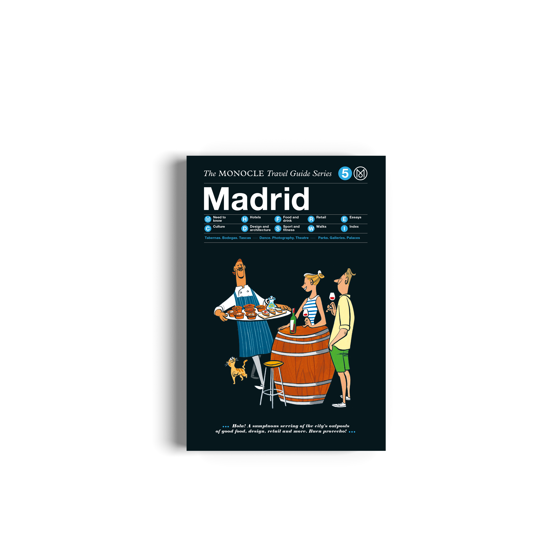Gestalten Eu Shop-Madrid: The Monocle Travel Guide Series-Book-Black-Deal-Outlet-by-ARCHIVIST