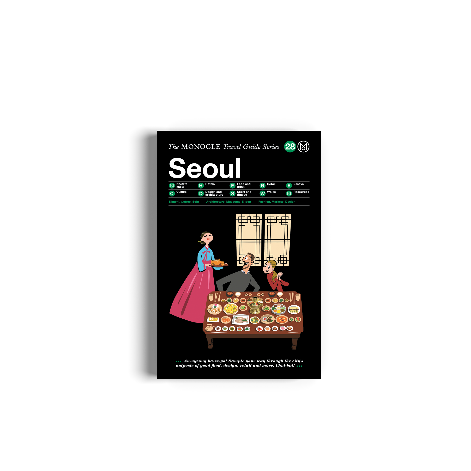 Gestalten Eu Shop-Seoul: The Monocle Travel Guide Series-Book-Black-Deal-Outlet-by-ARCHIVIST