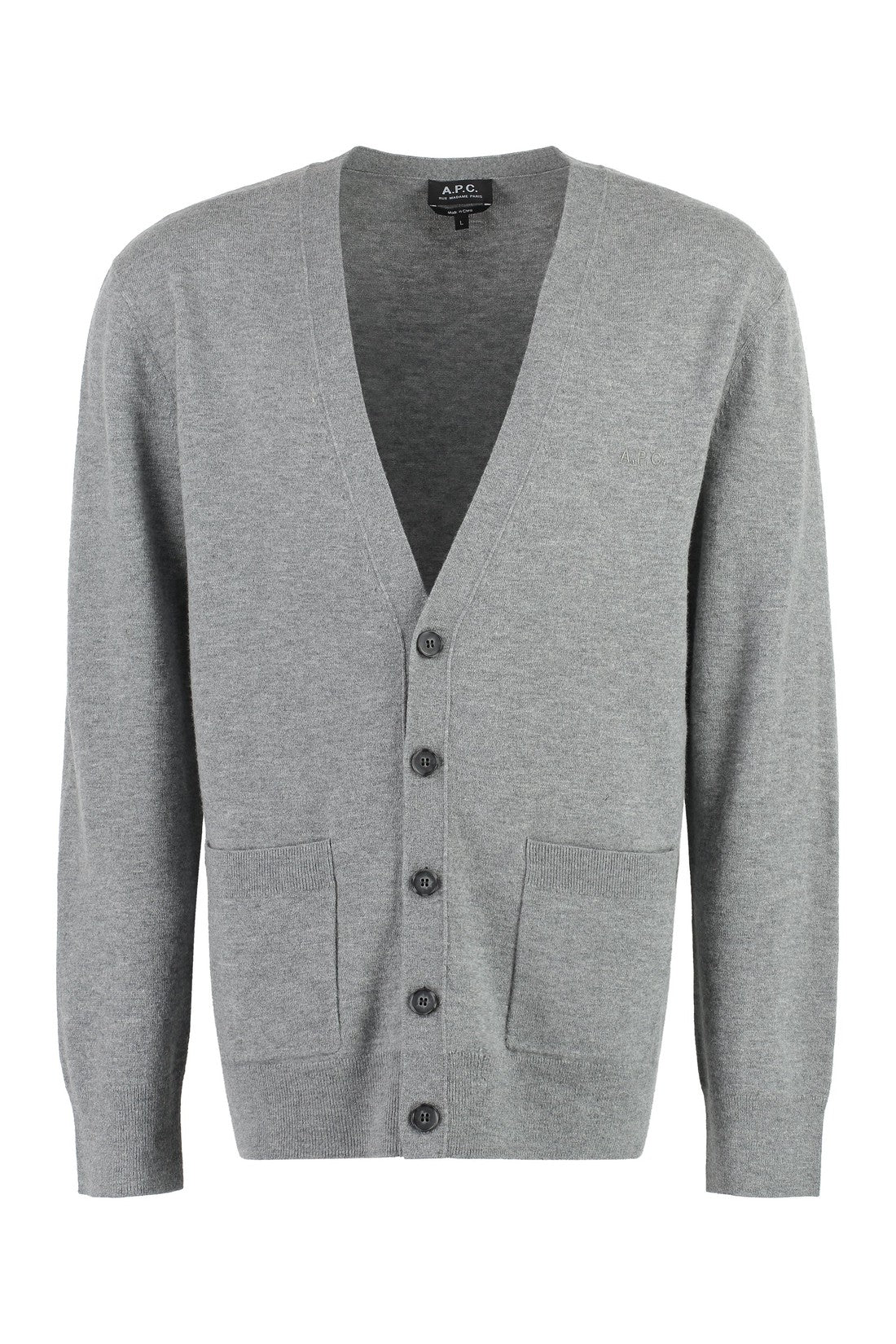 A.P.C.-OUTLET-SALE-Theo virgin wool cardigan-ARCHIVIST