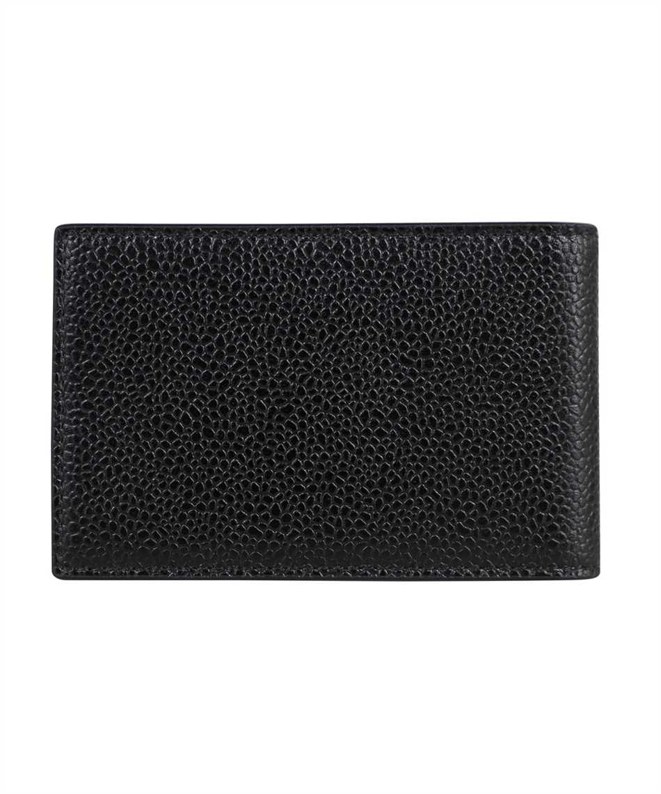 Leather flap-over wallet-Thom Browne-OUTLET-SALE-TU-ARCHIVIST
