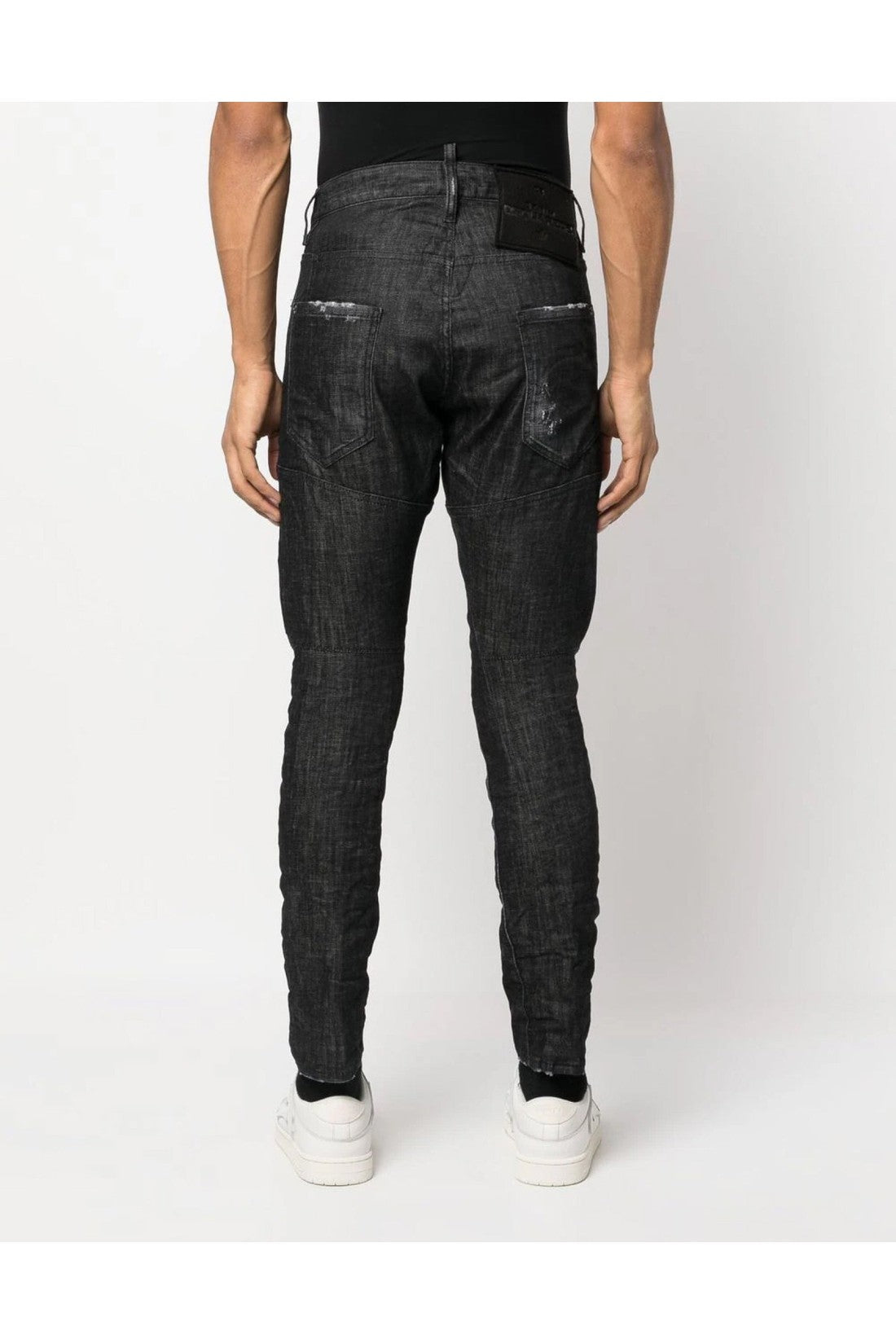 Dsquared2-OUTLET-SALE-Tidy Biker Slim Fit Jeans-ARCHIVIST