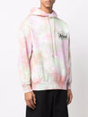 Aries-OUTLET-SALE-Tie-Dye Temple Logo Hoodie-ARCHIVIST