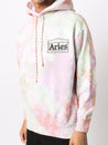 Aries-OUTLET-SALE-Tie-Dye Temple Logo Hoodie-ARCHIVIST