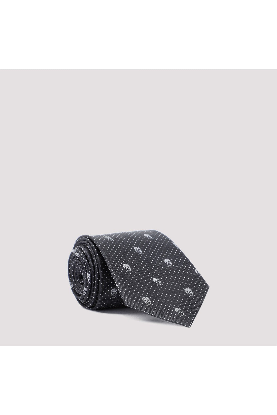 ALEXANDER MCQUEEN-OUTLET-SALE-Tie Schwarz-ARCHIVIST