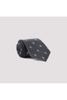 ALEXANDER MCQUEEN-OUTLET-SALE-Tie Schwarz-ARCHIVIST