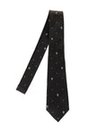 ALEXANDER MCQUEEN-OUTLET-SALE-Tie Schwarz-ARCHIVIST