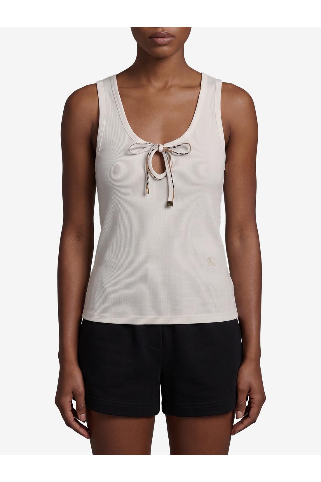 Burberry-OUTLET-SALE-Tierra lace-up top-ARCHIVIST
