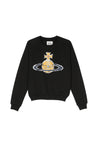 Vivienne Westwood-OUTLET-SALE-Time Machine Raglan Logo Sweatshirt-ARCHIVIST