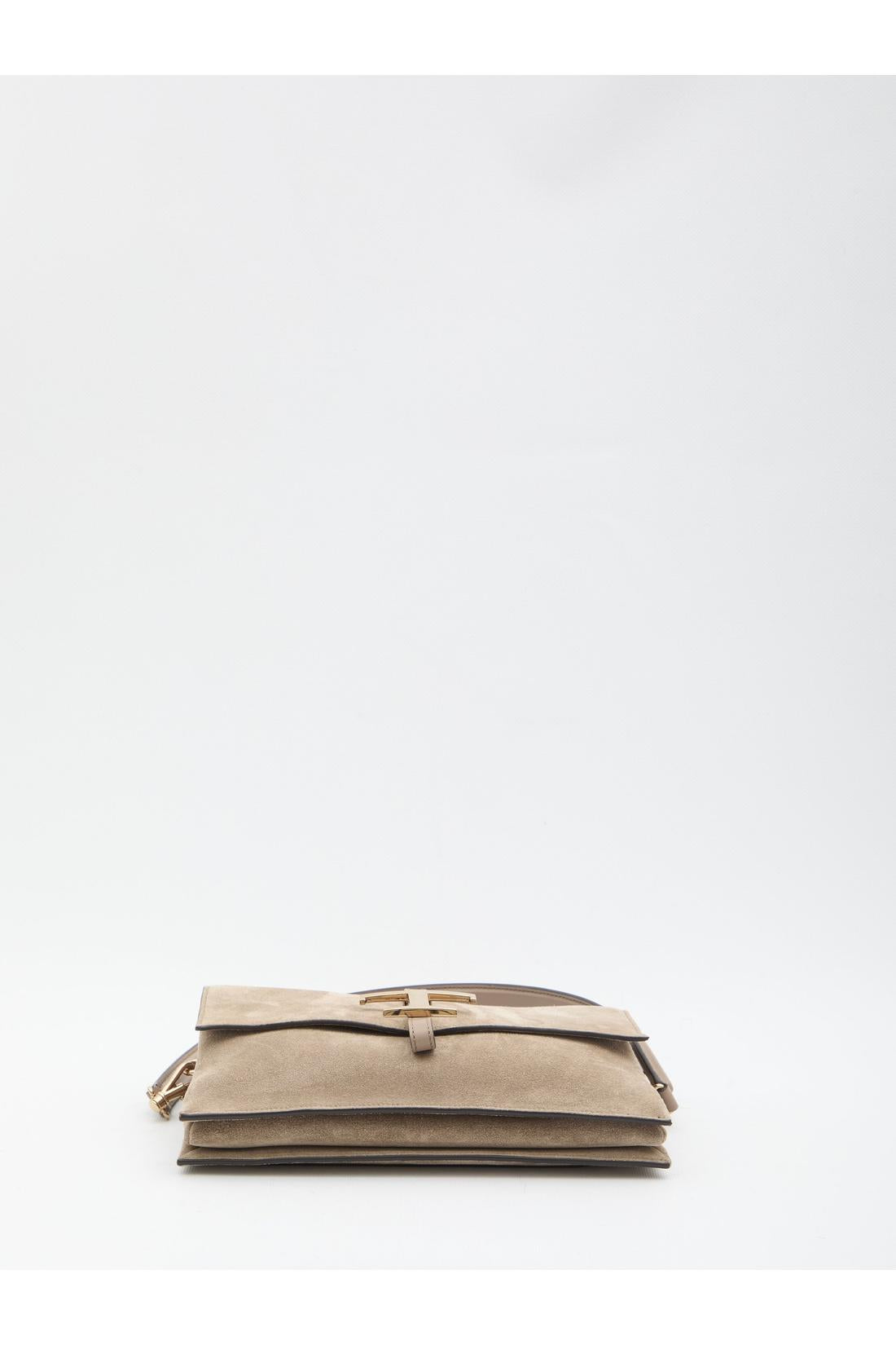 T Timelss flap bag in leather-Tod'S-Sale