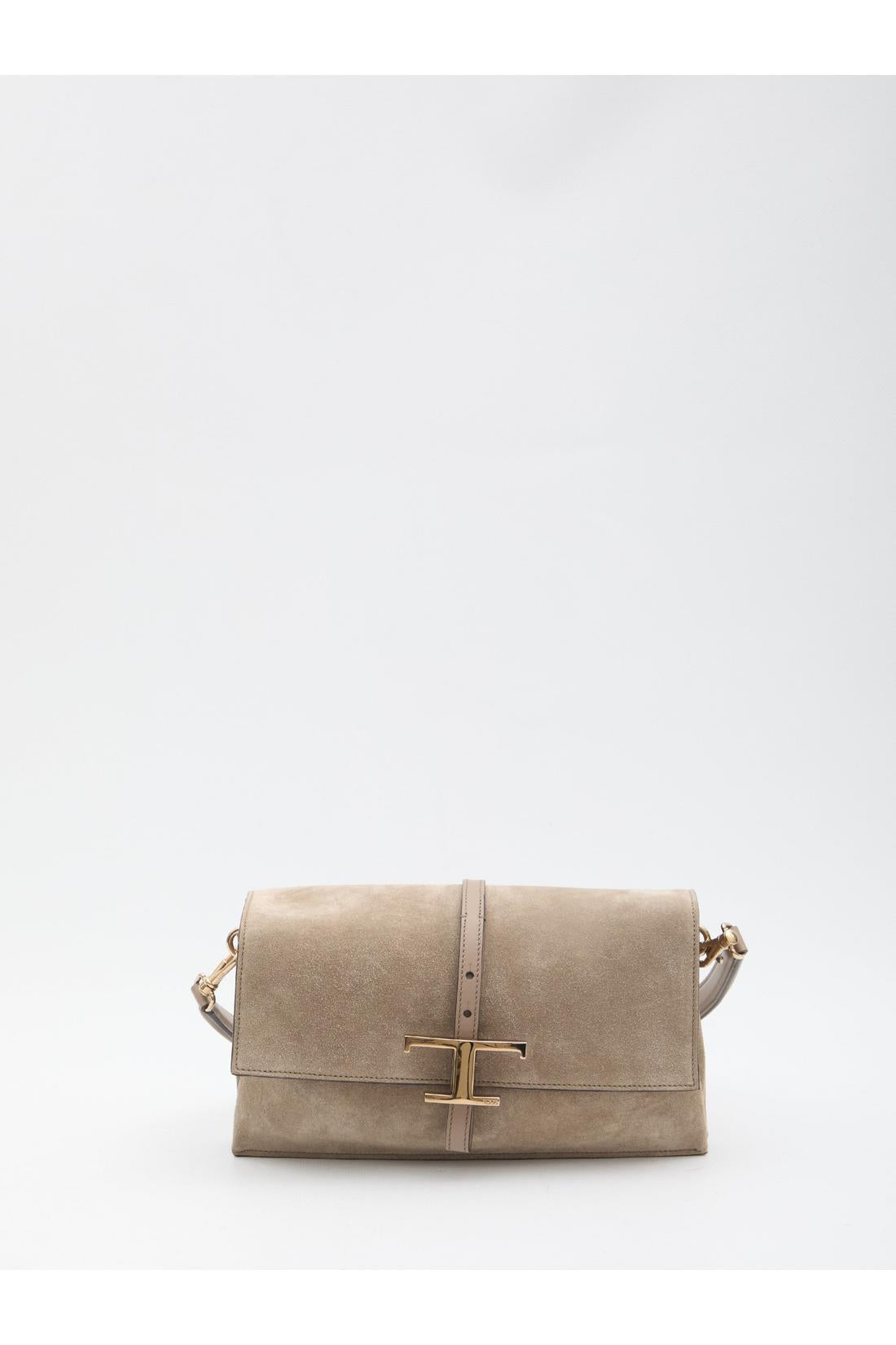 T Timelss flap bag in leather-Tod'S-Sale