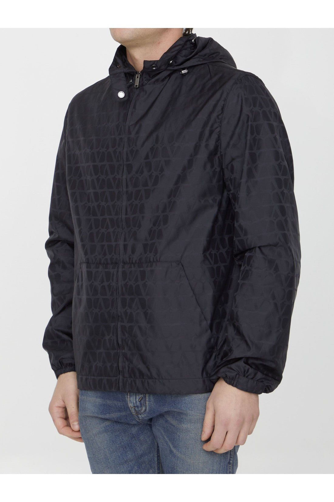 VALENTINO GARAVANI-OUTLET-SALE-Toile Iconographe nylon windbreaker-ARCHIVIST