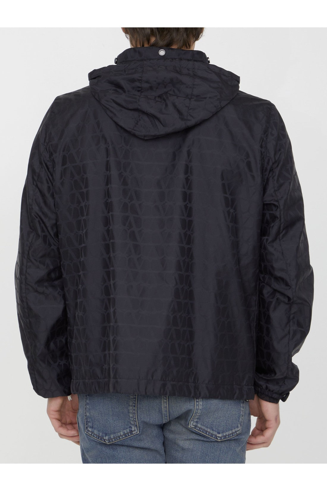 VALENTINO GARAVANI-OUTLET-SALE-Toile Iconographe nylon windbreaker-ARCHIVIST