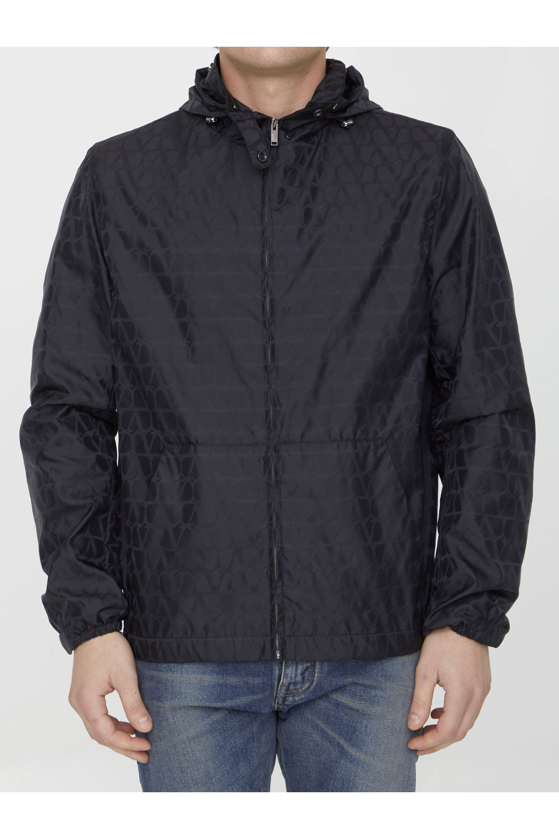 VALENTINO GARAVANI-OUTLET-SALE-Toile Iconographe nylon windbreaker-ARCHIVIST