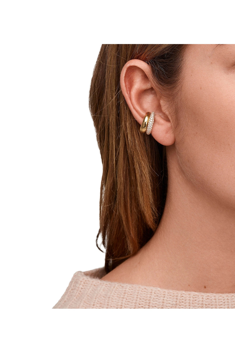 Tom Wood OUTLET | Ear Cuff Thick Gold im SALE | ARCHIVIST