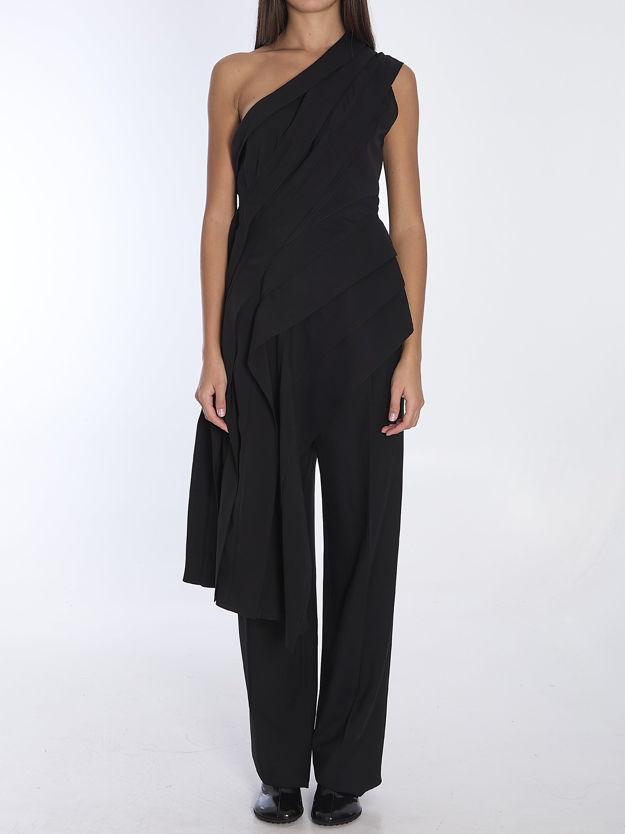 BOTTEGA VENETA-OUTLET-SALE-Top in light stretch viscose-ARCHIVIST