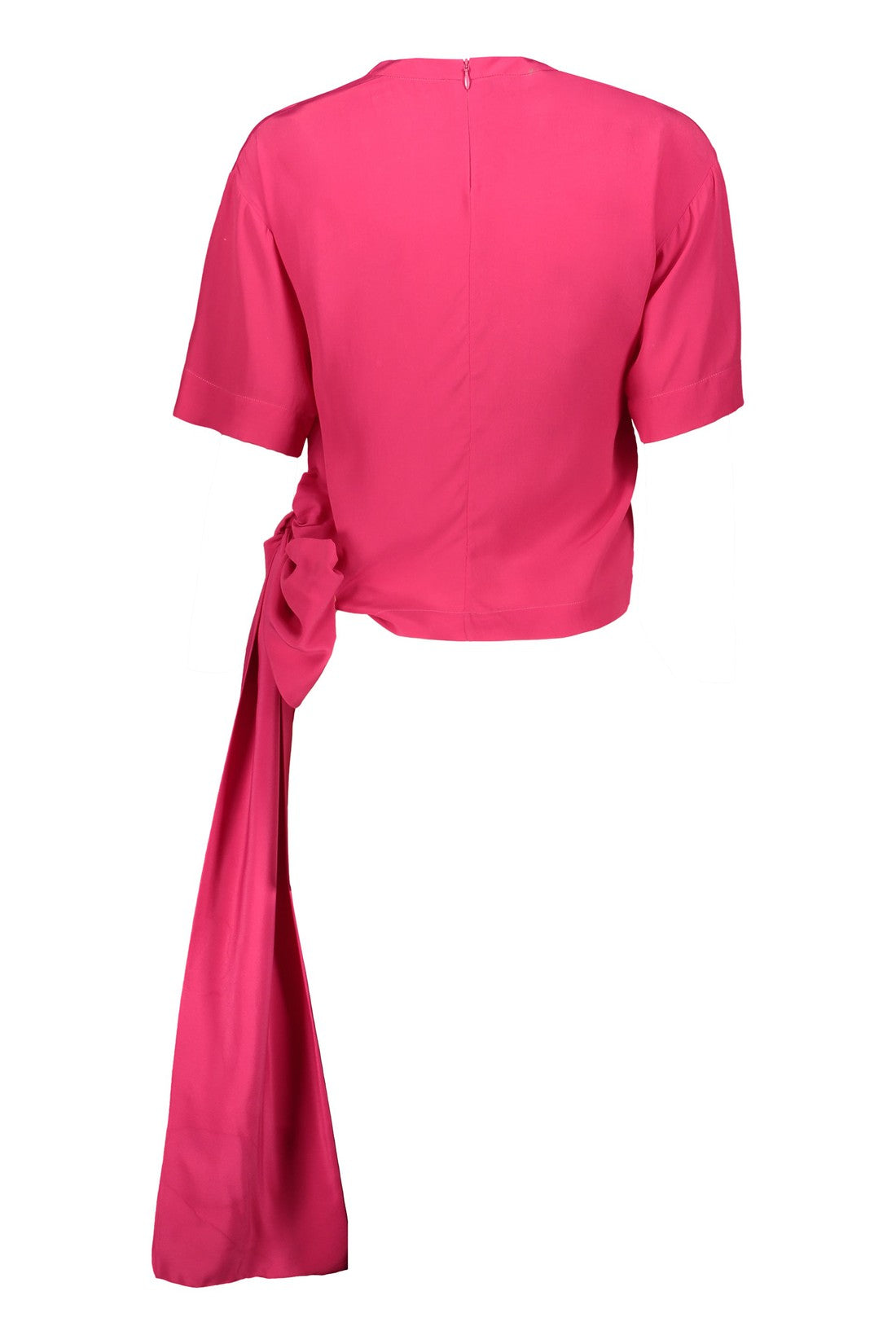 Cedric Charlier-OUTLET-SALE-Top with bow-ARCHIVIST