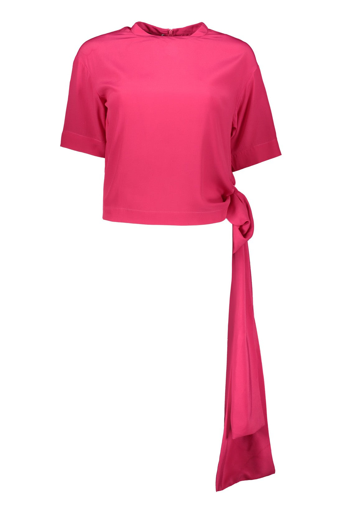 Cedric Charlier-OUTLET-SALE-Top with bow-ARCHIVIST