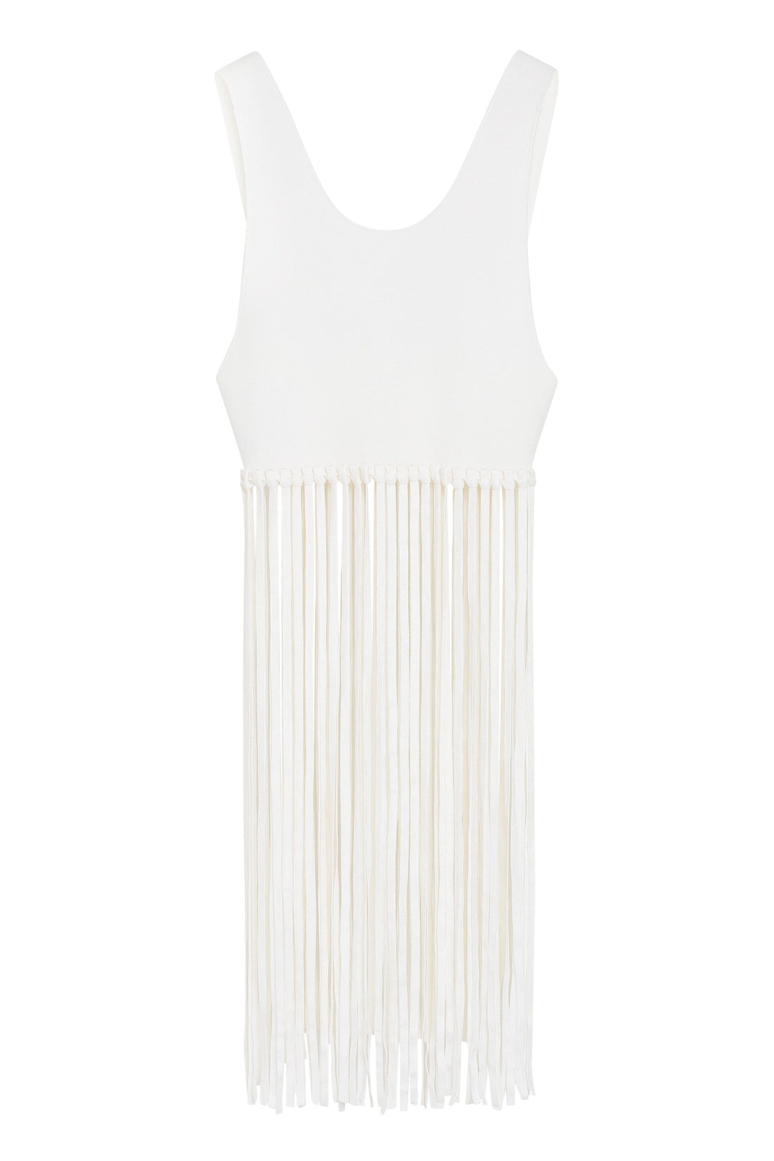 Philosophy di Lorenzo Serafini-OUTLET-SALE-Top with fringes-ARCHIVIST