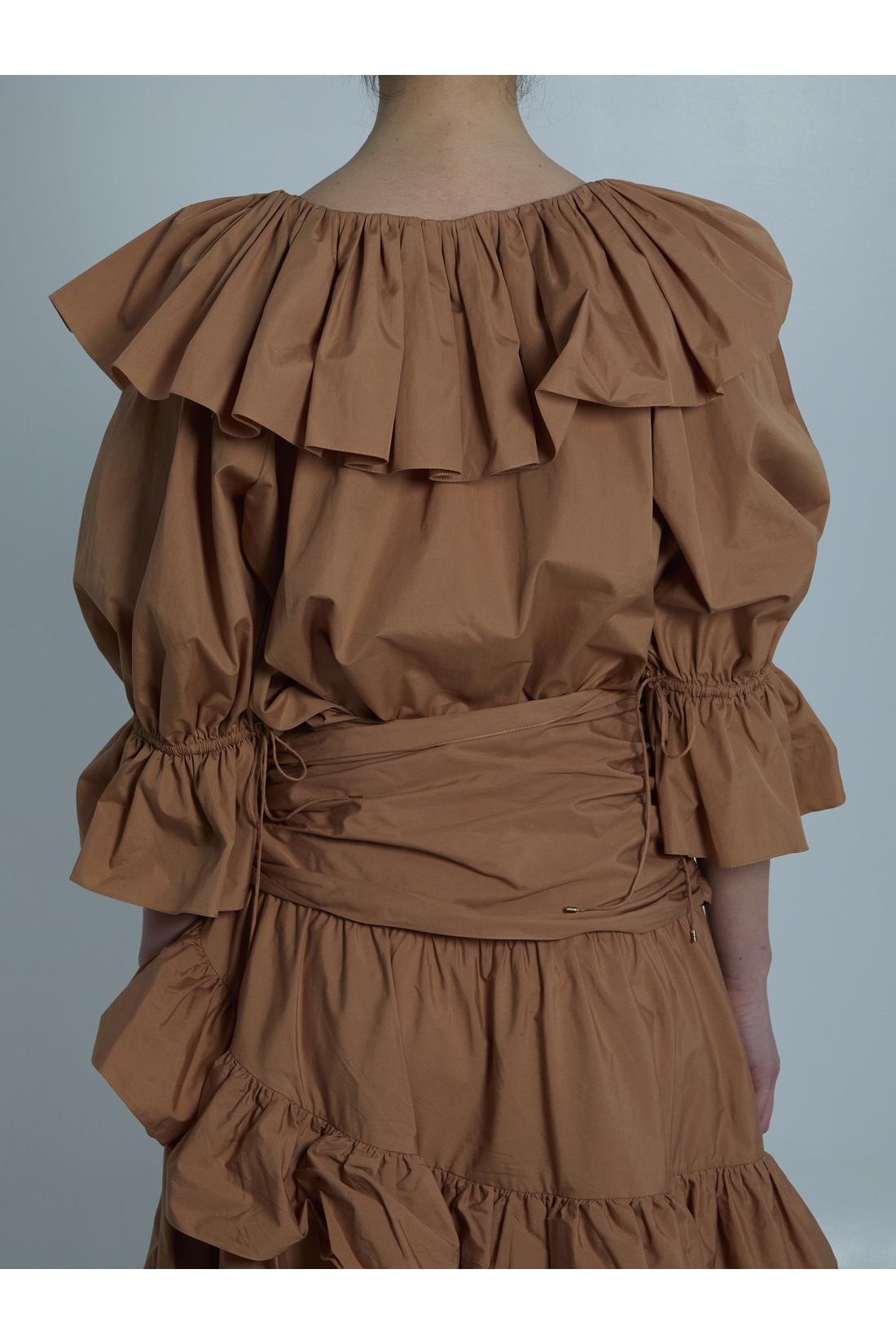 Chloé-OUTLET-SALE-Top with ruffles-ARCHIVIST