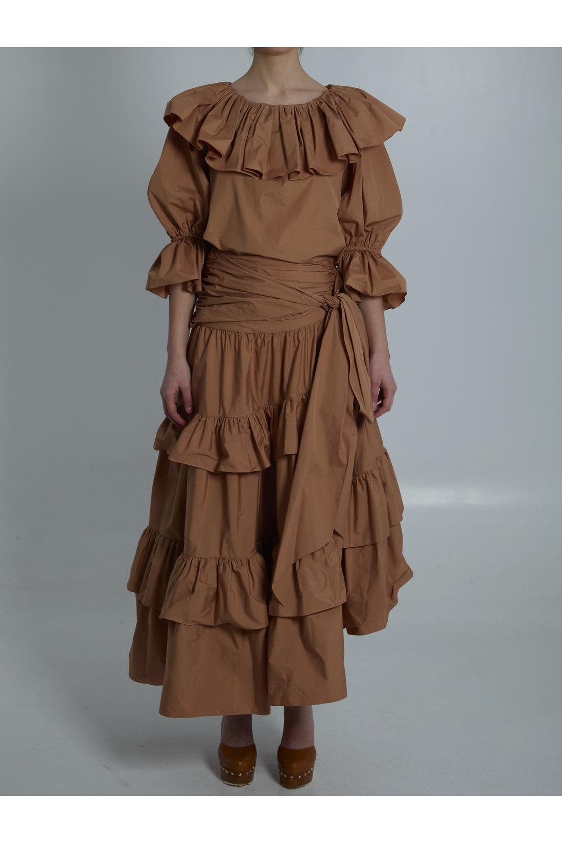 Chloé-OUTLET-SALE-Top with ruffles-ARCHIVIST