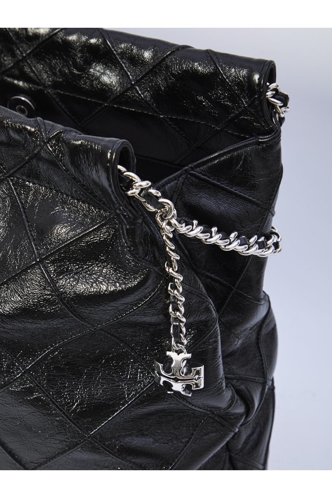 Fleming Hobo bag with aged effect-Tory Burch-Sale